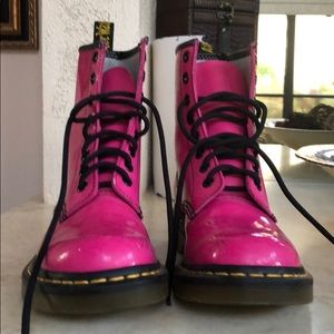 Dr. Marten's W 1460 Size6 Patent Leather Boots